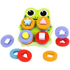 Geometry Block Montessori Sorting Stacking Fraction Board Puzzle Type L